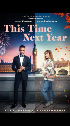 Lucien Laviscount Instagram - Really excited about this project. ‘This Time Next Year’ is based on the New York Times best selling novel by @sophie_cousens and directed by the award winning Nick Moore…it’s that little treat you didn’t know you needed. Being able to share the screen with the Queen herself @goldarosheuvel and @cookie_soph ✨ It’s available on all digital platforms 3rd June 🥂