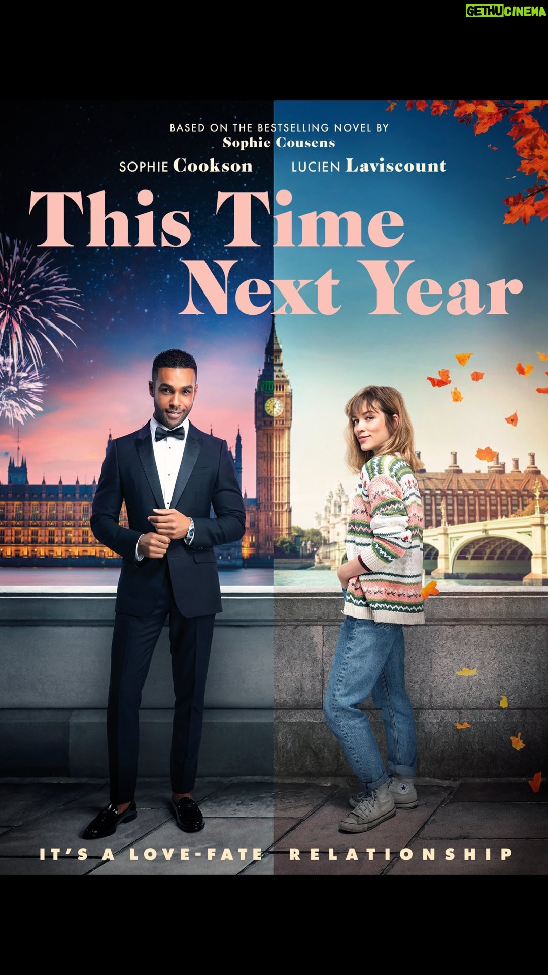 Lucien Laviscount - 3 Likes - Really excited about this project. ‘This Time Next Year’ is based on the New York Times best selling novel by @sophie_cousens and directed by the award winning Nick Moore…it’s that little treat you didn’t know you needed. Being able to share the screen with the Queen herself @goldarosheuvel and @cookie_soph ✨ It’s available on all digital platforms 3rd June 🥂