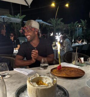 Lucien Laviscount Instagram - June was something special… 🌊 ☀️ 🎂 🖤🥂✨