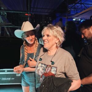 Lucinda Williams Instagram - Thank you Portland! It’s always a great time to share the stage with my friend @missmargoprice ❤️‍🔥

REPOST from @missmargoprice

 Find someone who looks at you the way I look at @lucinda_williams 

Keep on rockin Portland! Thanks to everyone who came to see us at @waterfrontblues this weekend. The band and I will see y’all back in Oregon this coming September for @bigstockfundraiser 

Photos by @acidpalace & @calquinn 
Turquoise braids @sage_silver