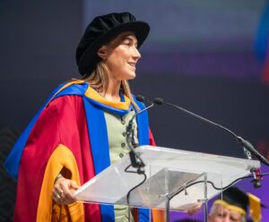 Lucy Bronze Instagram - A little nervous picking up my honorary doctorate today back at @leedsbeckettofficial! 

Incredible day though shared with all of the graduates. 🎓