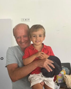 Luís Esparteiro Instagram - 3 anos do nosso Bernardo. Família, família, família! 🤍