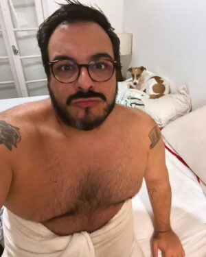 Luís Lobianco Instagram - banho geral!