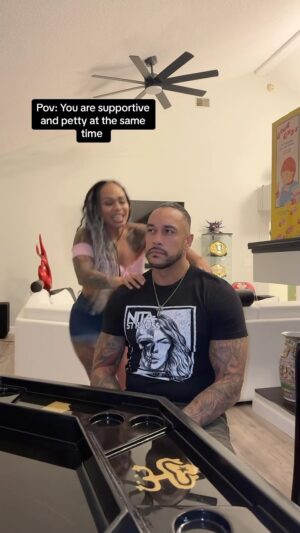Luis Martinez Instagram - What can I say 🤷🏽‍♀️😂.. but His ponytail said 💨 😅