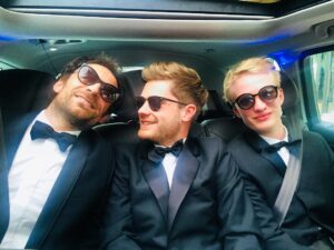 Lukas Dhont Instagram - My boys ready for the red carpet!! #girl #cannesfilmfestival