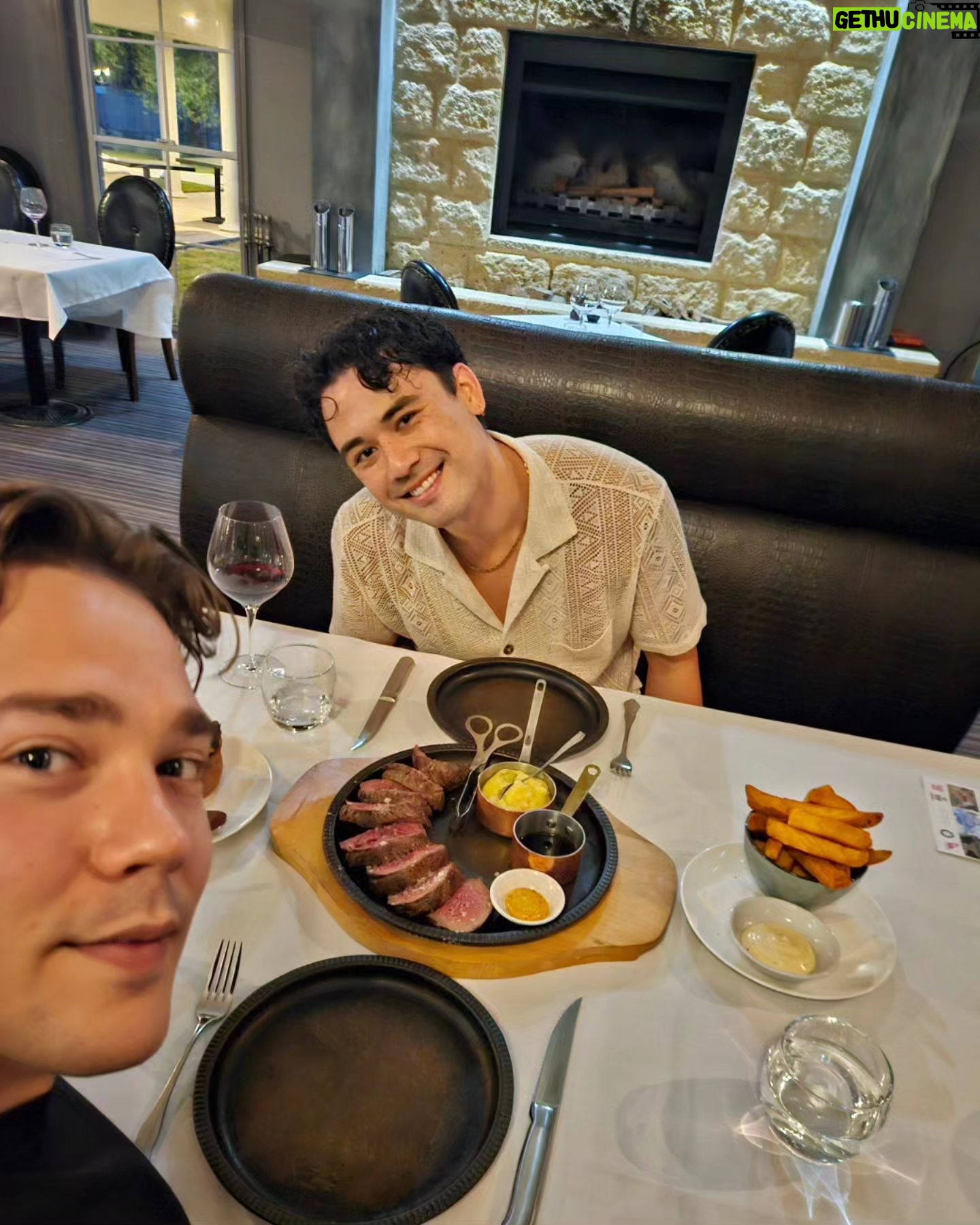 Lukas Radovich - 1.7K Likes - Returning home with half the Hunter's wine stock. 🥂