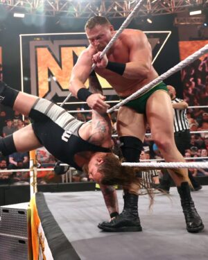 Luke Menzies Instagram - @ridgewwe absolutely SNAPPED on #Gallus in a brutal Gauntlet Match on last night’s #WWENXT! 🔥
