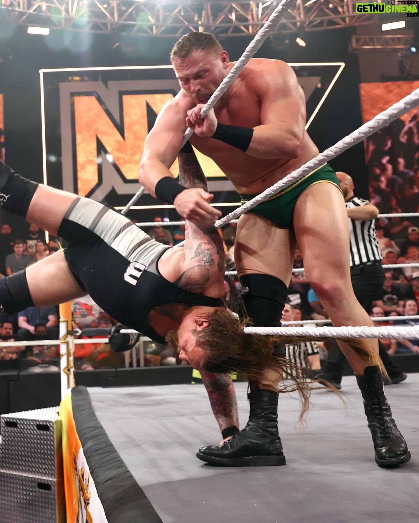 Luke Menzies - 1.7K Likes - @ridgewwe absolutely SNAPPED on #Gallus in a brutal Gauntlet Match on last night’s #WWENXT! 🔥