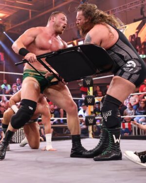 Luke Menzies Instagram - @ridgewwe absolutely SNAPPED on #Gallus in a brutal Gauntlet Match on last night’s #WWENXT! 🔥