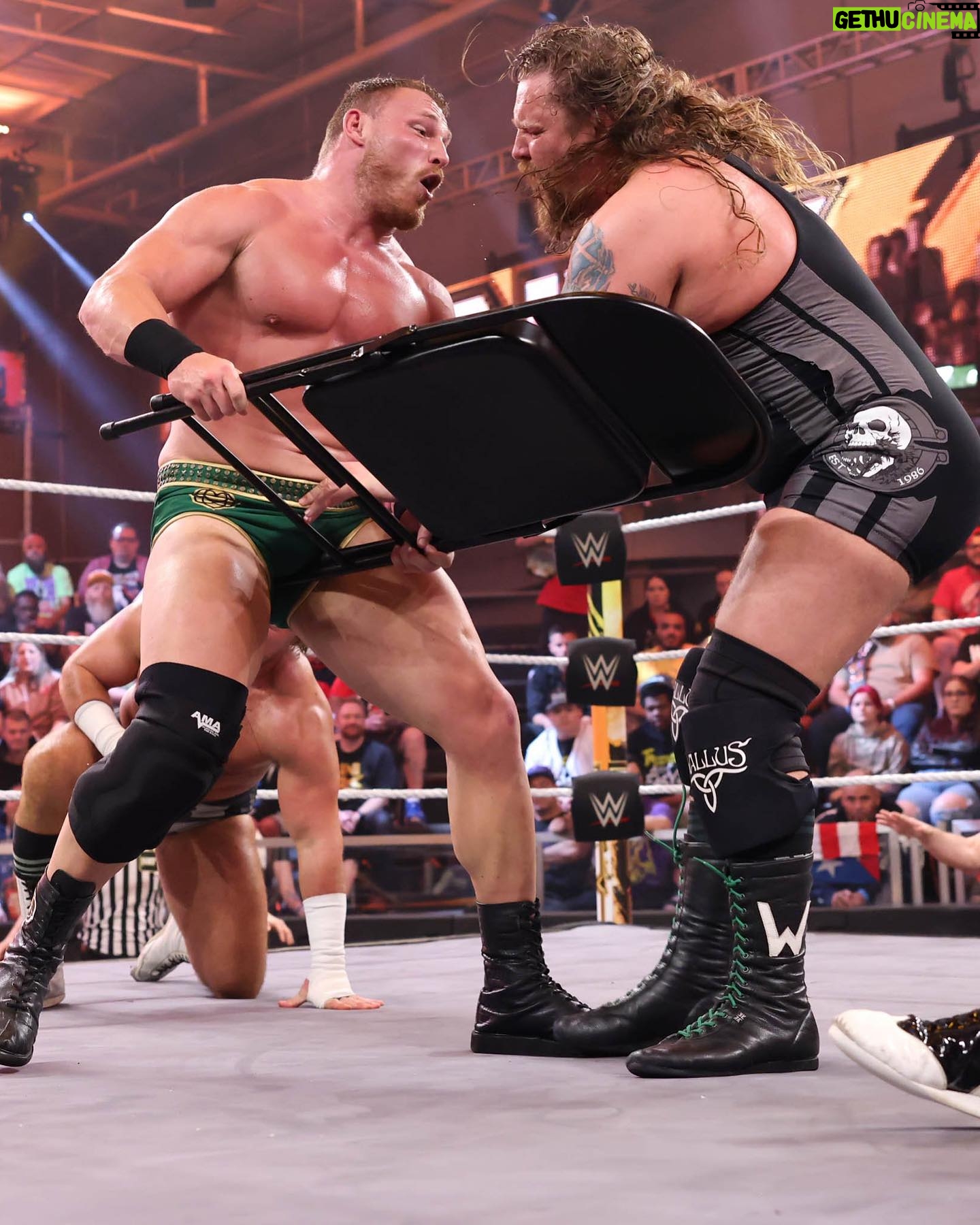 Luke Menzies - 1.7K Likes - @ridgewwe absolutely SNAPPED on #Gallus in a brutal Gauntlet Match on last night’s #WWENXT! 🔥
