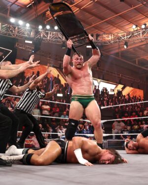 Luke Menzies Instagram - @ridgewwe absolutely SNAPPED on #Gallus in a brutal Gauntlet Match on last night’s #WWENXT! 🔥