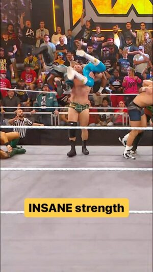 Luke Menzies Instagram - This was impressive from @ridgewwe 😳💪 #WWENXT