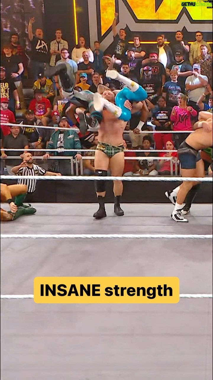 Luke Menzies - 8.5K Likes - This was impressive from @ridgewwe 😳💪 #WWENXT