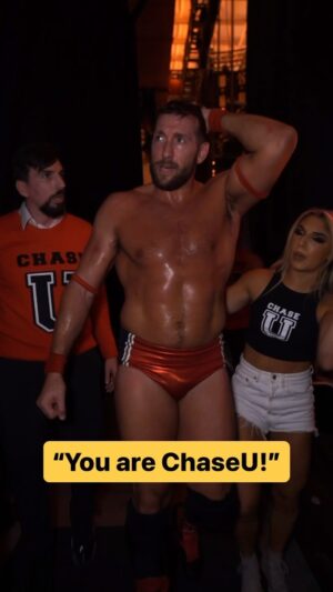 Luke Menzies Instagram - #ChaseU is proud of @sixftfiiiiive no matter what! #WWENXT
