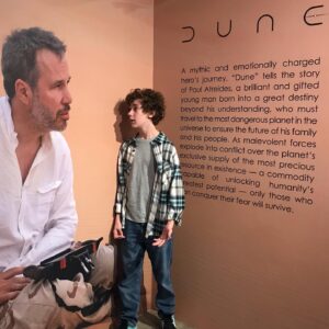 Luke Roessler Instagram - Look who I saw today at a special screening of @dunemovie at @wbpictures…nice to meet you Oscar Isaac! I left this masterpiece of a movie speechless. Definitely go see it on the big screen🎬.#dune #dunemovie #oscarisaac #dukeletoatreides #timotheechalamet #zendaya #warnerbros