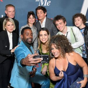 Luke Roessler Instagram - The best night, the best people, the best show. The third and final season of Dead to Me premieres today! #deadtome #netflix 
Styling by @emilygraystyle @burberry @zara @nike