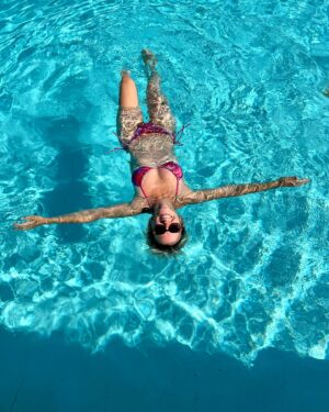Lynn Van Royen Instagram - Het content waterkieken lukt ook al goed