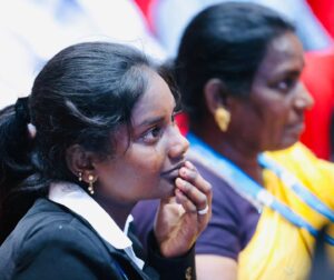 M. K. Stalin Instagram - At the felicitation event for Government School students who got admission to premier higher education institutions.