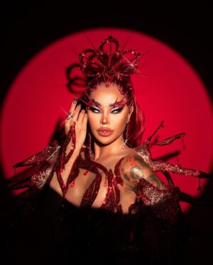 M1ss Jade So Instagram - SuSonance pulsing through revecunt flesh 💢

I’m having a blast here at @rupaulsdragcon 2024, wearing this red creature from @ehrranmontoya’s Metamorphosis capsule collection, hatched in LA, ready for Goddessa Supremacy. ❣️

#Goddessafication:
Photography: @miggybrono_
Post Process: @ricardow.cn
Hair by: @wigbyvenusheart
Hairline by: @fauxlenciiaga 
Look: @ehrranmontoya
Nails by: @klaws.mnl
Face by: @montinola_aesthetic 
Assisted by: @dina.abadia @zablan14 & Anne