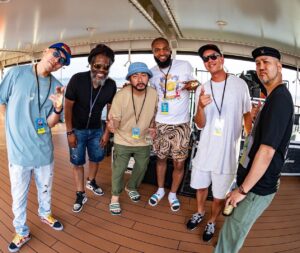 MIGHTY CROWN Instagram - The Dream Team! 
#irishandchin #mightycrown 
We did it and we won! 
Pure positivity, good vibes only!
Looking at the faces  of the people,on @fareastreggaecruise
Speaks itself. 
The last picture with @cojiecrown @fb_sticko & @samicrown_lens is discussing not to give Rory the tshirt ,Clark’s and the pen because he was talking about selling it on eBay.

人生はこんなに楽しくて
良いんだと思う。日頃頑張った
最強なご褒美！　
また乗りたいですよね？
#クラウンクルーズ
#fareastreggaecruise 

📸by @realshot_masato