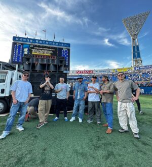 MIGHTY CROWN Instagram - Mightycrown Soundsystem in Yokohama Stadium 
was a great feeling, brought us back the memories when we used to lock down  stadium shows 
久々のハマスタで　初のサウンドシステムは
最高に上がりましたね。めっちゃ楽しかったぜ
Big up Dena  #mightycrown #chozenlee #biggac #scorcherhifi #djjin #djram