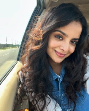 MV Namritha Instagram - Happy, sleepy, entertained, not so entertained, excited, waiting in traffic, just, life 😌 #selfieslately