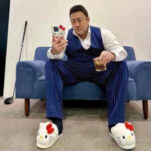 Ma Dong-seok Instagram - Hell-o Kitty