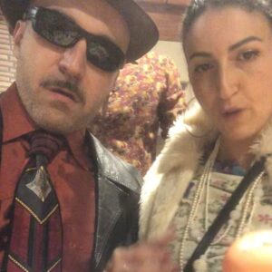 Maccio Capatonda Instagram - Cena di festa con mia molia è l’amici
