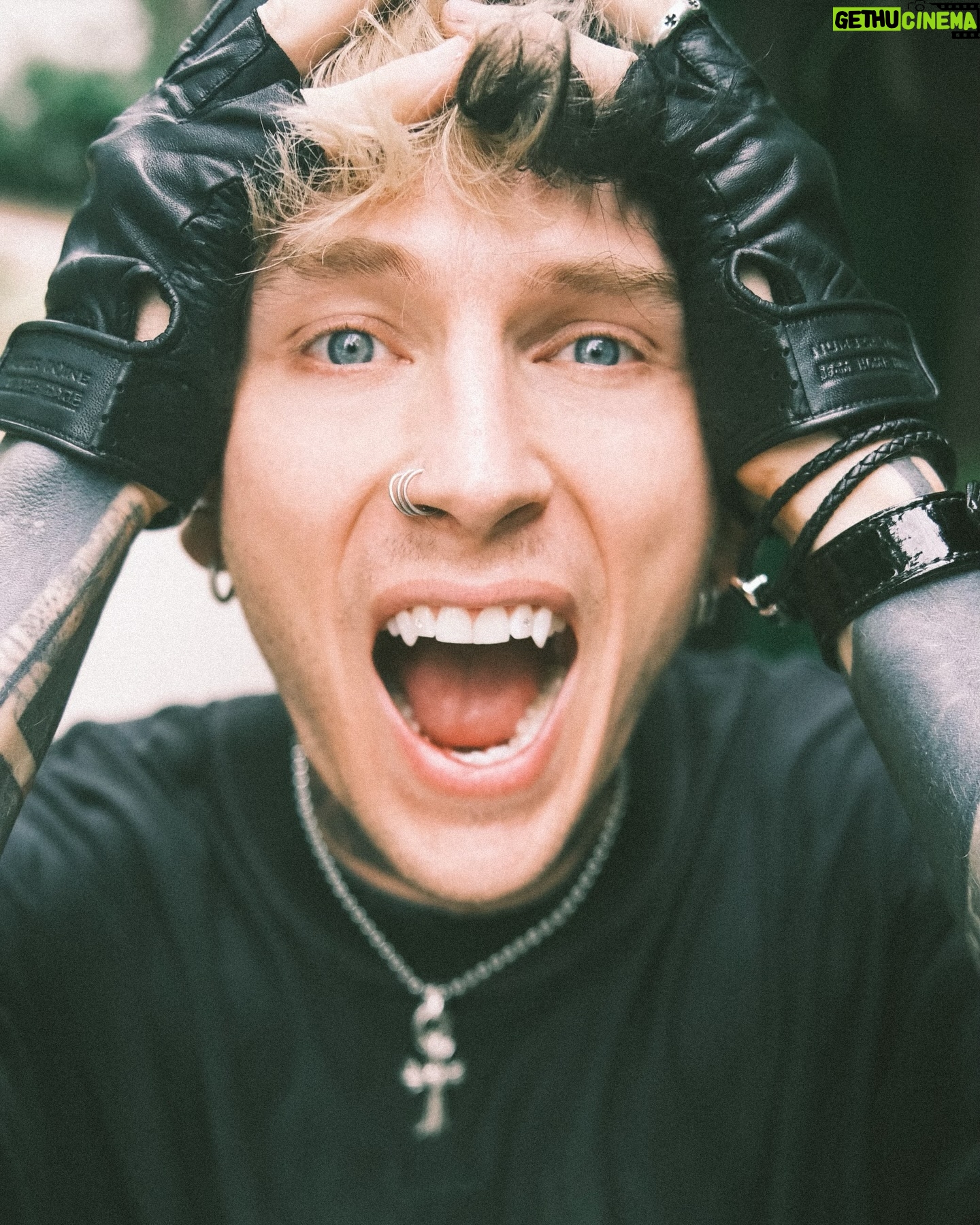 Machine Gun Kelly - 396.6K Likes - 🐦⬛🐦⬛ with the blessing of Odin.
🖊️: @codeydoran