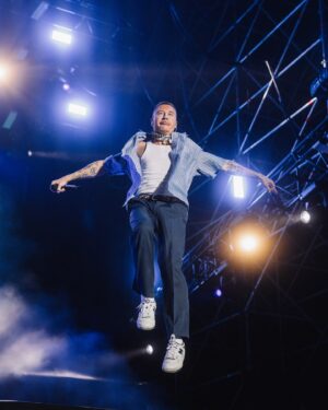 Macklemore Instagram - On the water with the moon overhead. Musilac festival in Aix Les Bains France. Thank you to all the French fans that made these 3 shows so divine. I love you guys ✨🔮🧙🏼‍♂️🇫🇷