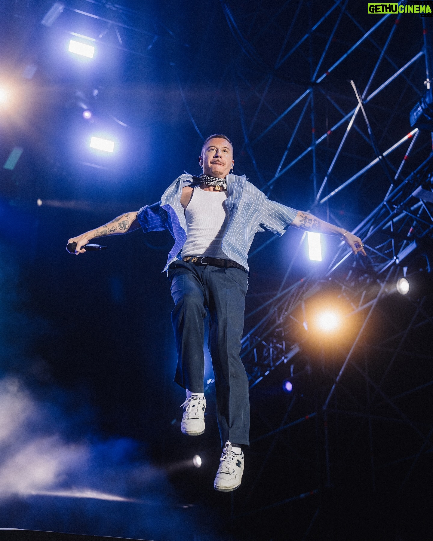 Macklemore - 138.7K Likes - On the water with the moon overhead. Musilac festival in Aix Les Bains France. Thank you to all the French fans that made these 3 shows so divine. I love you guys āØš®š§š¼āāļøš«š·
