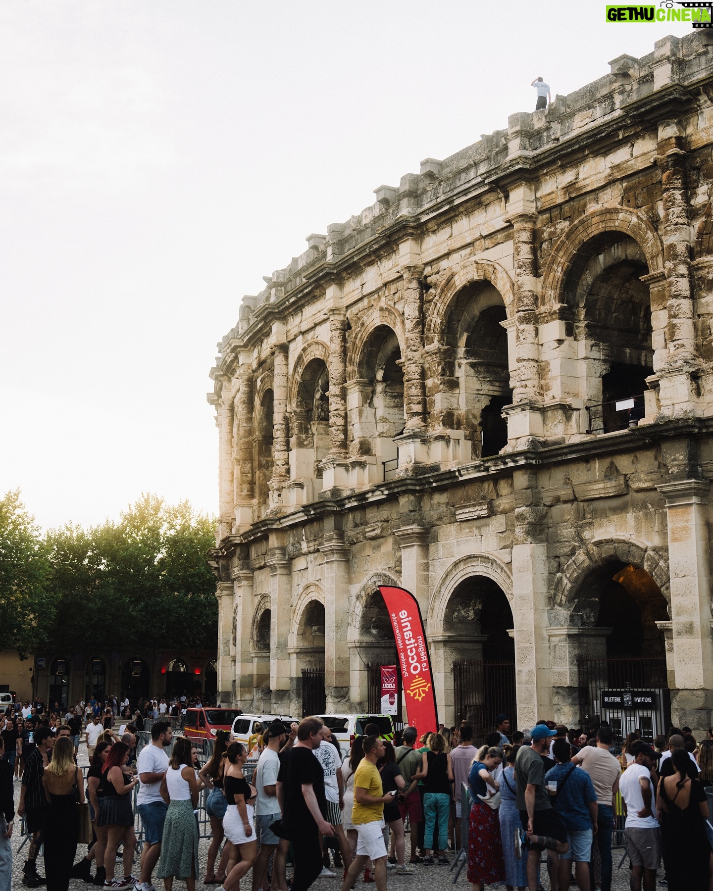 Macklemore - 120.9K Likes - My Grandma use to always say MercI beaucoup. Even with dementia, it was one of the last phrases she held onto before she transitioned. I always think of her in France, as itās one of the only French words I know. She was with me in Nimes the other night. Sold out the Coliseum. Merci beaucoup Nimes š«š·ā¤ļøā¦ that was perfect