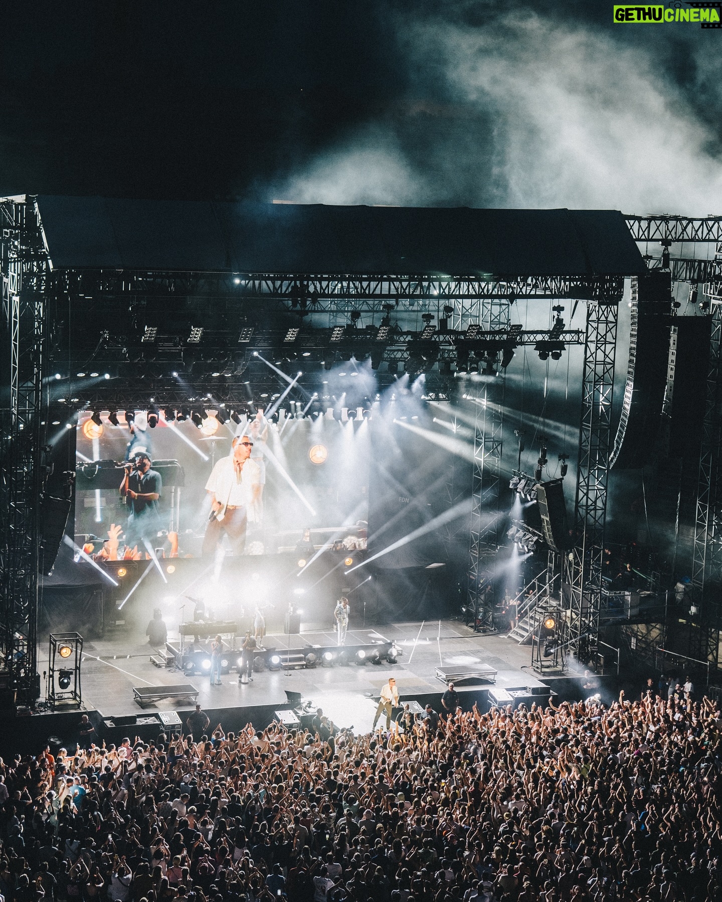 Macklemore - 120.9K Likes - My Grandma use to always say MercI beaucoup. Even with dementia, it was one of the last phrases she held onto before she transitioned. I always think of her in France, as itās one of the only French words I know. She was with me in Nimes the other night. Sold out the Coliseum. Merci beaucoup Nimes š«š·ā¤ļøā¦ that was perfect