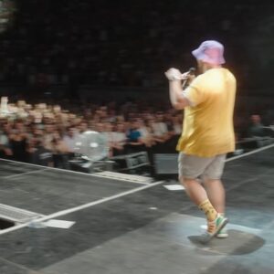 Macklemore Instagram - My Grandma use to always say MercI beaucoup. Even with dementia, it was one of the last phrases she held onto before she transitioned. I always think of her in France, as it’s one of the only French words I know. She was with me in Nimes the other night. Sold out the Coliseum. Merci beaucoup Nimes 🇫🇷❤️… that was perfect