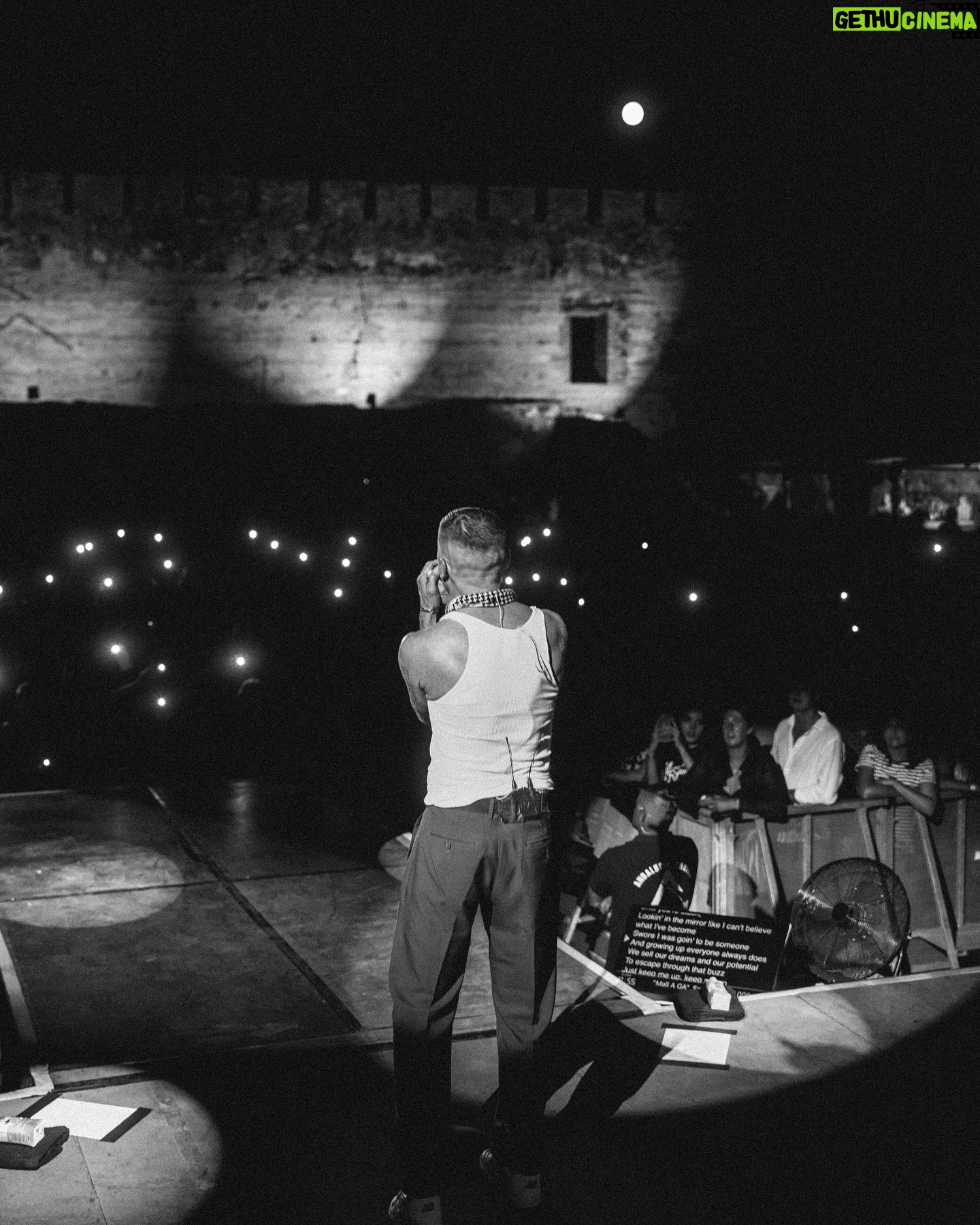 Macklemore - 283.9K Likes - Last night I got to perform in a castle in Malaga Spain under the strawberry full moon. Hella wizard vibes. Doesnāt get much better than that. So much love to all the people that came out and rapped every word with me. Spirit unmatched. Divine alchemy. šŖšøāØā¤ļø