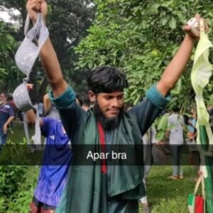 Madhura Naik Instagram - Student protests?? But why are SOME ‘educated’ students holding undergarments on display, targeting Hindus, raping, stealing and showcasing violence against HINDU MINORITIES?

Hindu homes, temples including an ISKCON center has been torched and deities of Lord Jagannath, Baladev and Subhadra Devi were desecrated. 3 devotees who lived in the center barely escaped. 2 Hindus of Awami League lynched.

An anti-quota protest takes on an insidious anti- Hindu hue. Is there still anyone in doubt about the nature of the impending islamic radical wave in Bangladesh?

#alleyesonhindusinbangladesh #bangladeshihindus