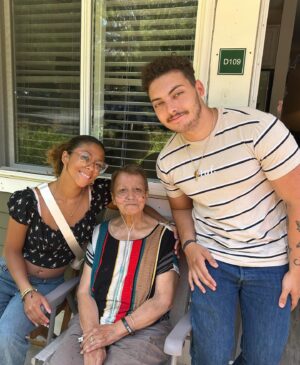 Madison Reyes Instagram - Today I experienced my first funeral. For my amazingly beautiful, kind and caring grandmother. I will never be able to put into words just how much I love this woman, yes love because I will continue to do so if not even more. 🥹 I am just so grateful that god gave me the opportunity to be able to share her with my friends and Shaun, I know she’ll be watching over me moving forward and I know we will eventually meet again one sweet day 🤍