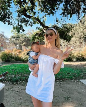 Madisson Hausburg Instagram - Baby’s first 4th 🇺🇸🌭