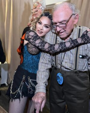 Madonna Instagram - To The O.G. Daddy—-Happy  93rd Birthday Silvio! 
Congratulations for riding  the roller coaster of life with humor and sanity intact.  Thank you for sharing  your mantra in life with me: which is. “Im Gonna  Go until the Wheels  fall off.” Nothing can stop us! 
Love you to the moon and back. 🩷❤️🧡💛💚🩵💙💜🤎🖤🩶🤍❤️‍🩹