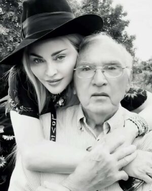 Madonna Instagram - To The O.G. Daddy—-Happy  93rd Birthday Silvio! 
Congratulations for riding  the roller coaster of life with humor and sanity intact.  Thank you for sharing  your mantra in life with me: which is. “Im Gonna  Go until the Wheels  fall off.” Nothing can stop us! 
Love you to the moon and back. 🩷❤️🧡💛💚🩵💙💜🤎🖤🩶🤍❤️‍🩹