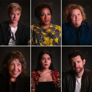 Mae Martin Instagram - Here are just SOME of the heroes of mine you can see in Outstanding: A Comedy Revolution, which is out on Netflix TODAY. Congrats to the brilliant team involved in making it! 
@netflixisajoke @netflix #outstandingacomedyrevolution