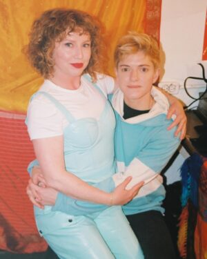Mae Martin Instagram - Please join me in wishing a happy birthday to the woman who many assume is my girlfriend because of our consistent and electric Instagram presence, the one and only, truly hilarious and kind and supportive @theonlyalanajohnston . Been obsessed with you for seventeen years, buddy. ❤️