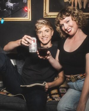 Mae Martin Instagram - Please join me in wishing a happy birthday to the woman who many assume is my girlfriend because of our consistent and electric Instagram presence, the one and only, truly hilarious and kind and supportive @theonlyalanajohnston . Been obsessed with you for seventeen years, buddy. ❤️