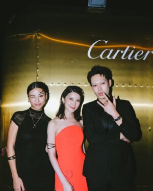 Mae Tan Instagram - ❤️❤️❤️ A night of precious things… #CartierTrinity #Trinity100Celebration ❤️❤️❤️

Wearing @maisonalaia, styled by @weilululun