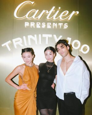 Mae Tan Instagram - ❤️❤️❤️ A night of precious things… #CartierTrinity #Trinity100Celebration ❤️❤️❤️

Wearing @maisonalaia, styled by @weilululun