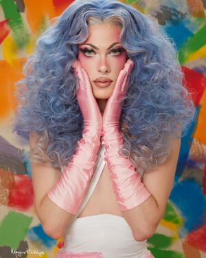 Magnus Hastings Instagram - Throw back to my shoot with @thegigigoode  for @attitudemag . Note the deconstructed rainbow theme. I mean it was the Pride issue I had to make an effort 🌈 #magnushastings #gigigoode #rupaulsdragrace