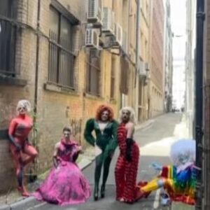 Magnus Hastings Instagram - More Liverpool gorgeousness for the exhibition @officialsistersister @nayathorn @ketonamadrave @thebabsdarling @scouser_diva_d .šššø come and see @walkerartgallery 27th July -25th August šø #magnushadtings #queen #walkergallery #queerart #dragqueen
