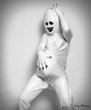Magnus Hastings Instagram - Can’t decide which i prefer so I will post a double throwback of @jimbothedragclown iconic #casper .. 👻👻.. #magnushastings#jimbo #rupaulsdragraceallstars8 👑#canadasdragrace #whydrag#rainbowrevolution