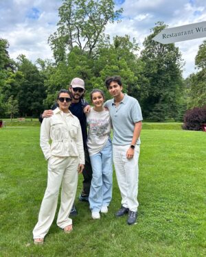 Mahesh Babu Instagram - Thanks for a lovely stay as always! Had a fantastic time! @brennersparkhotel @drharrykoenig