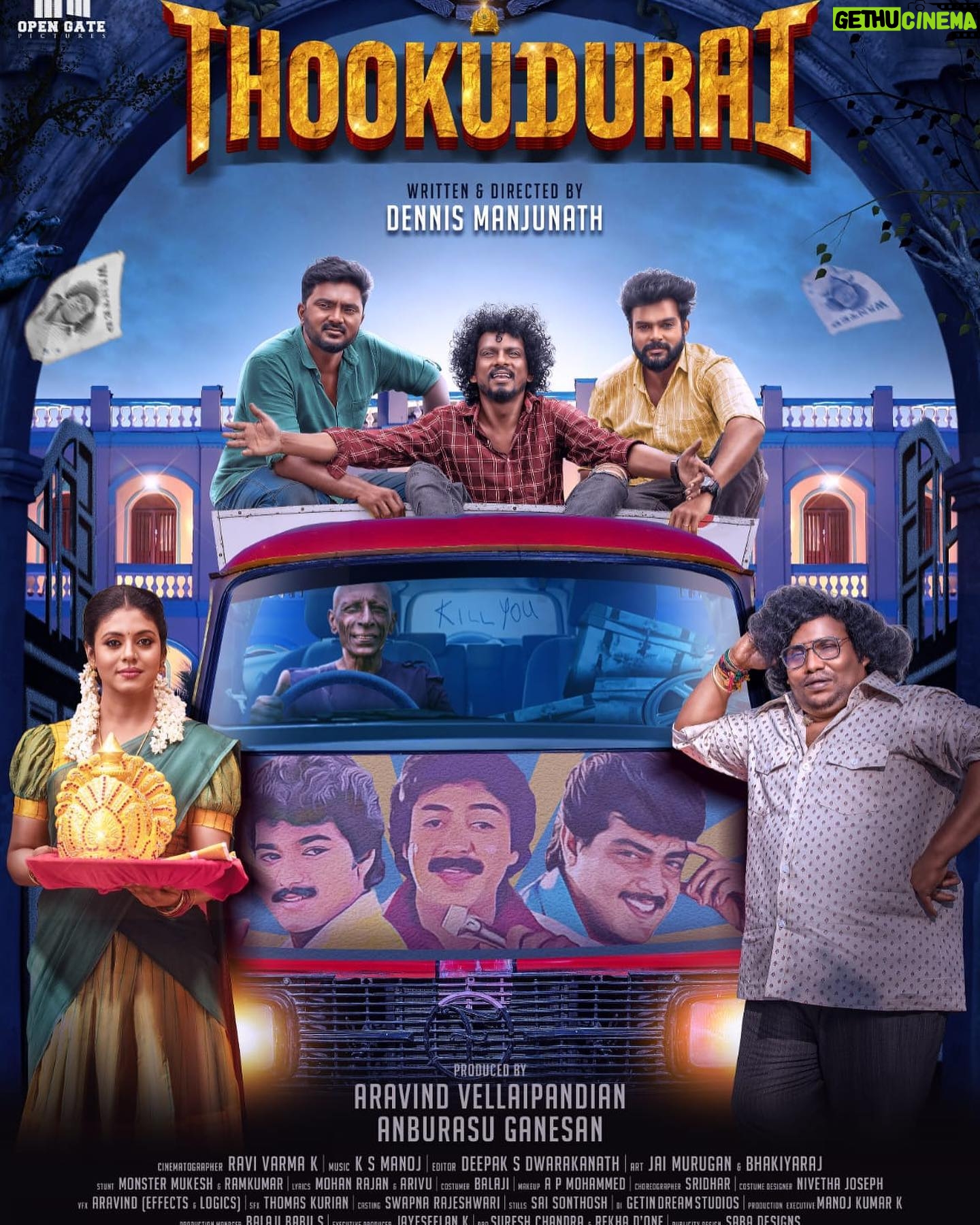 Mahesh Subramaniam - 516 Likes - Here’s the first look & title of my feature film!!!
Get ready for this witty fun filled family entertainer
Directed by @dennisfilmzone
@opengatepictures @yogibabu.official_ #MottaRajendran @iam_ineya @actor_balasaravanan @senrayan_official @Mahesh.subramaniam_offl @nadigar_marimuthu @namonarayananoffl @kumkiashvin @raja_vetri_prabhu_ @ravivarman_rv_dop @editor_deepak @ksmanoj.ks @aravind.mvp @anburasu.ganesan @vinoth.kumar_official #jai Murugan & @bakiyavellayan @monster_mukeshh & #Ramkumar @therukural @mohanrajan_lyrici #costumer Balaji @a.p_mohammed_makeup_artist @choreographer_sridhar @nivetha_joseph @aravind visualaiter @rathi.baskar @vi_sharath @vinotharivazhagan351 @aakoo_mohan #effects&logics @swapnacastings_official @santhosh_cine_photographer #Thomas kuriyan @balakrishnansreeram @getin_dream @Manojkumarkalaimani @balaji_babu.s #ep jayaseelan @sabadesigns213 @sureshchandraaoffl @donechannel1 @digitallynow @vijaytelevision
#Thookudurai #ThookuduraiFirstLook